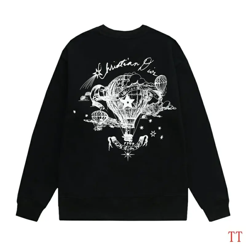 christian dior sweatshirt manches longues pour unisexe s_126b6ab